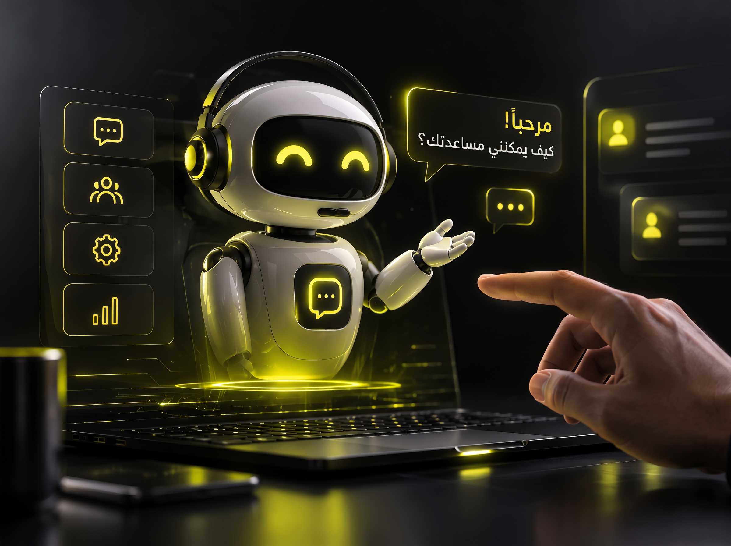 روبوت لخدمة العملاء